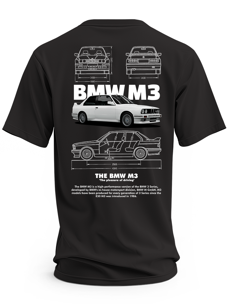 Koszulka męska BMW m3 e30