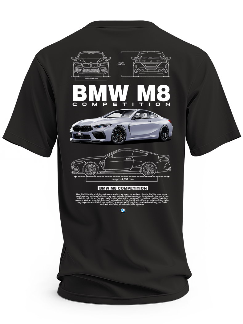 Koszulka męska BMW m8
