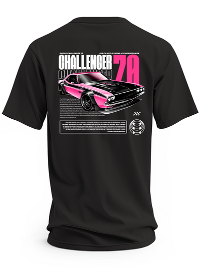 Koszulka męska dodge challenger 70