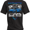 Koszulka męska Chevrolet corvette #1
