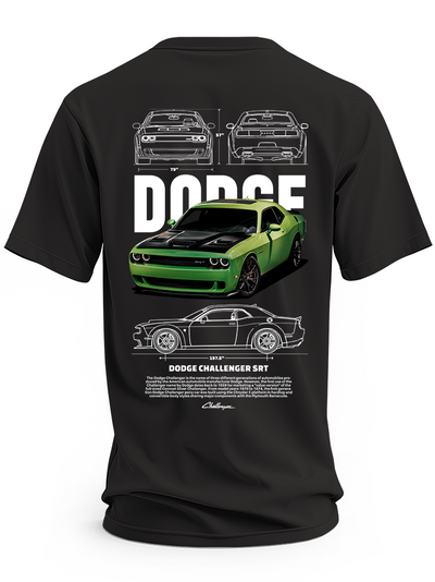 Koszulka męska dodge challenger srt #3