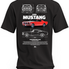 Koszulka męska Ford mustang 1968