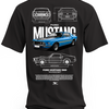 Koszulka męska Ford mustang 1969