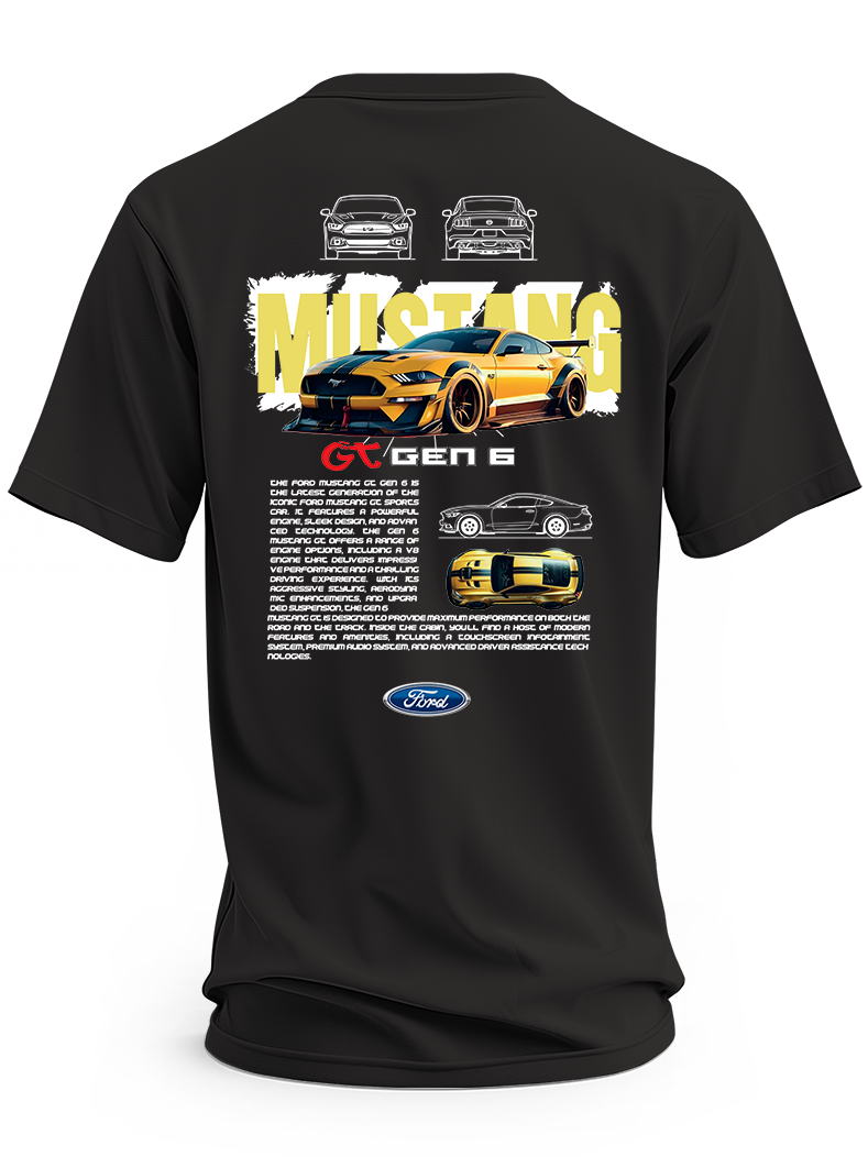 Koszulka męska Ford Mustang Gen6