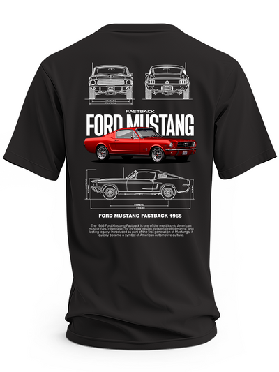 Koszulka męska Ford Mustang 1965