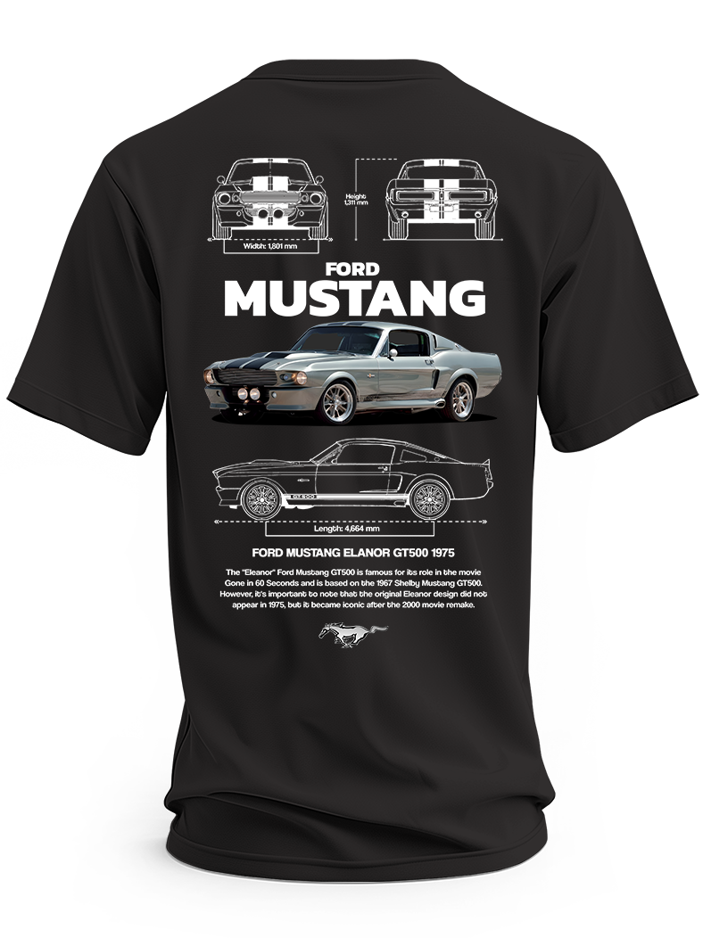Koszulka męska Ford Mustang Gt500