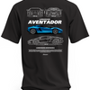 Koszulka męska Lamborghini Aventador S