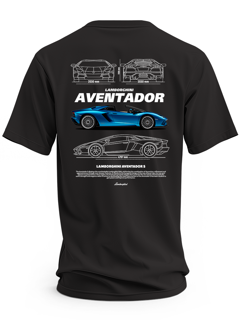 Koszulka męska Lamborghini Aventador S