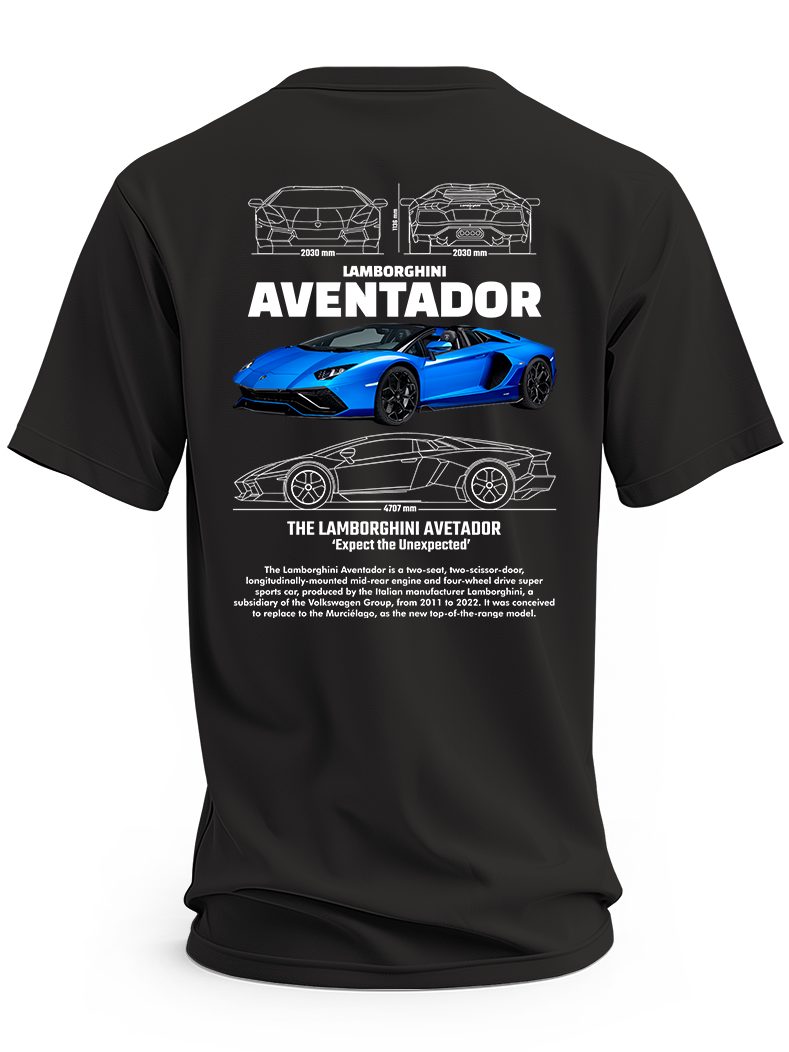 Koszulka męska Lamborghini Aventador