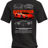 Koszulka męska Lamborghini Aventador #2