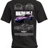 Koszulka męska Mazda RX-7 #1