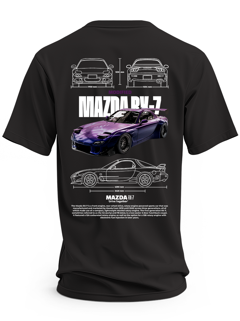 Koszulka męska Mazda RX-7 #1