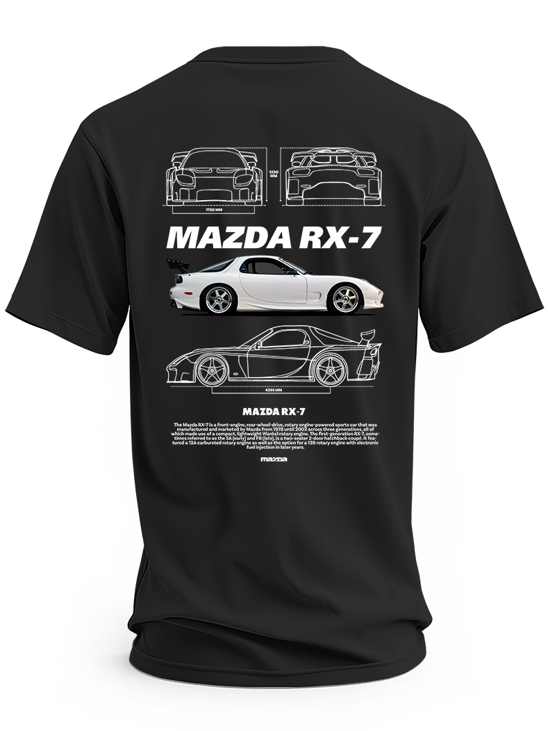 Koszulka męska Mazda RX-7