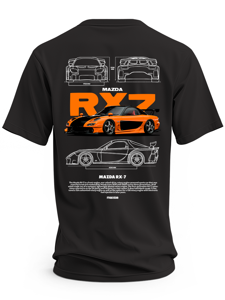 Koszulka męska Mazda RX7