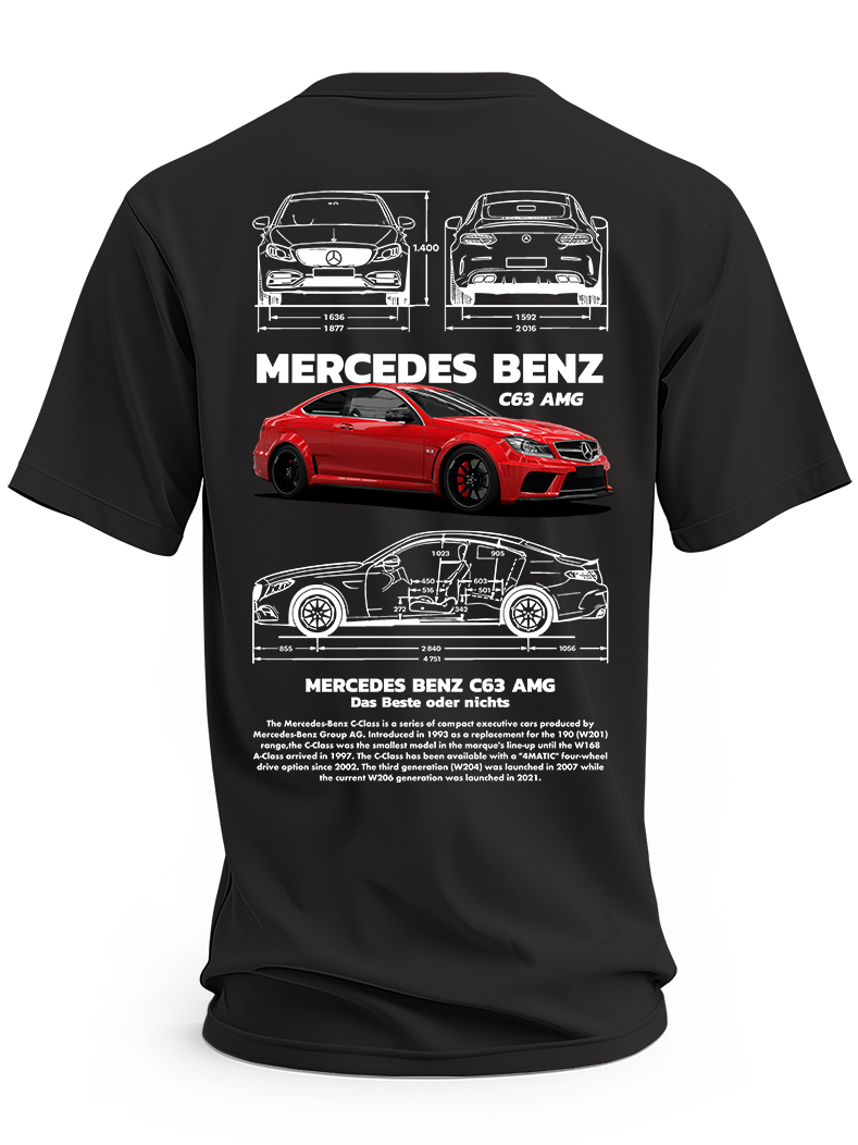 Koszulka męska Mercedes C63