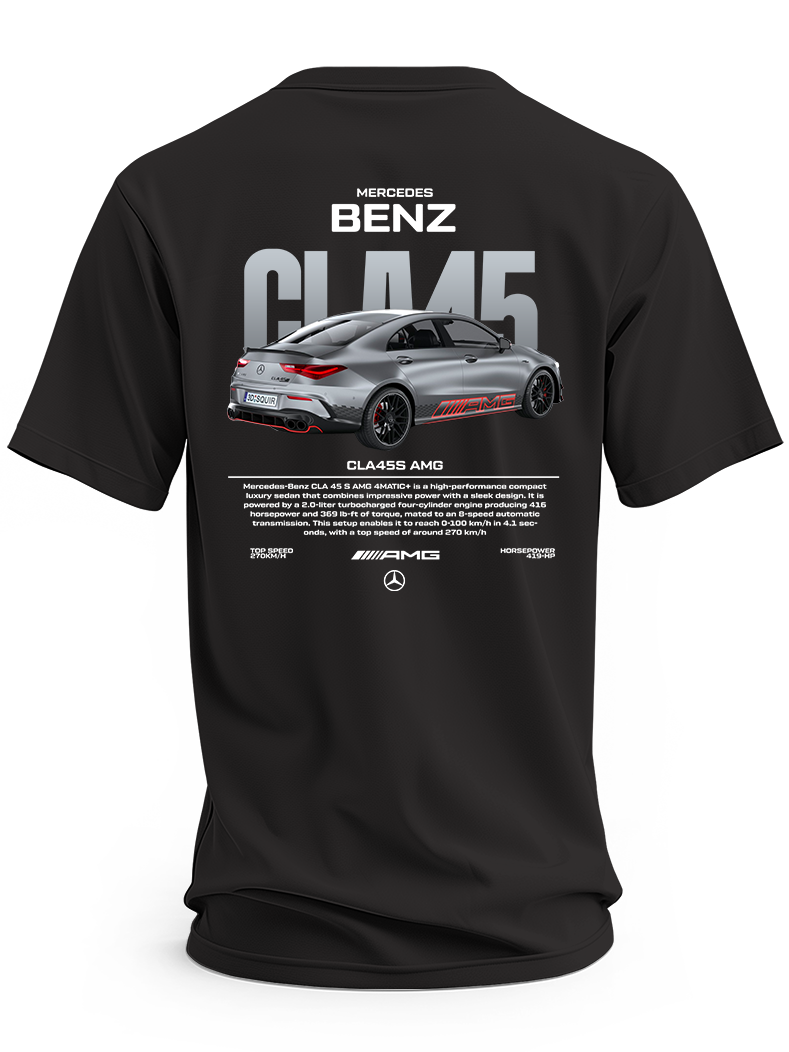 Koszulka męska Mercedes CLA45