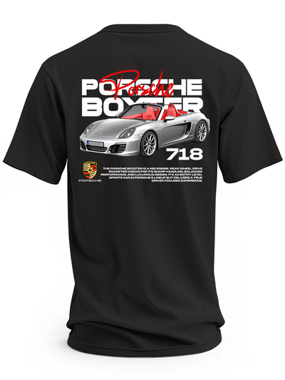 Koszulka męska Porsche Boxter 718 #1
