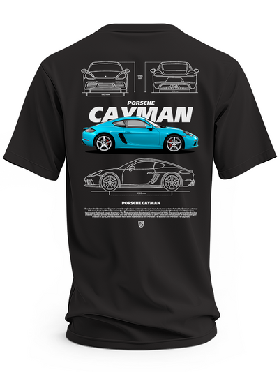 Koszulka męska Porsche Cayman Blue