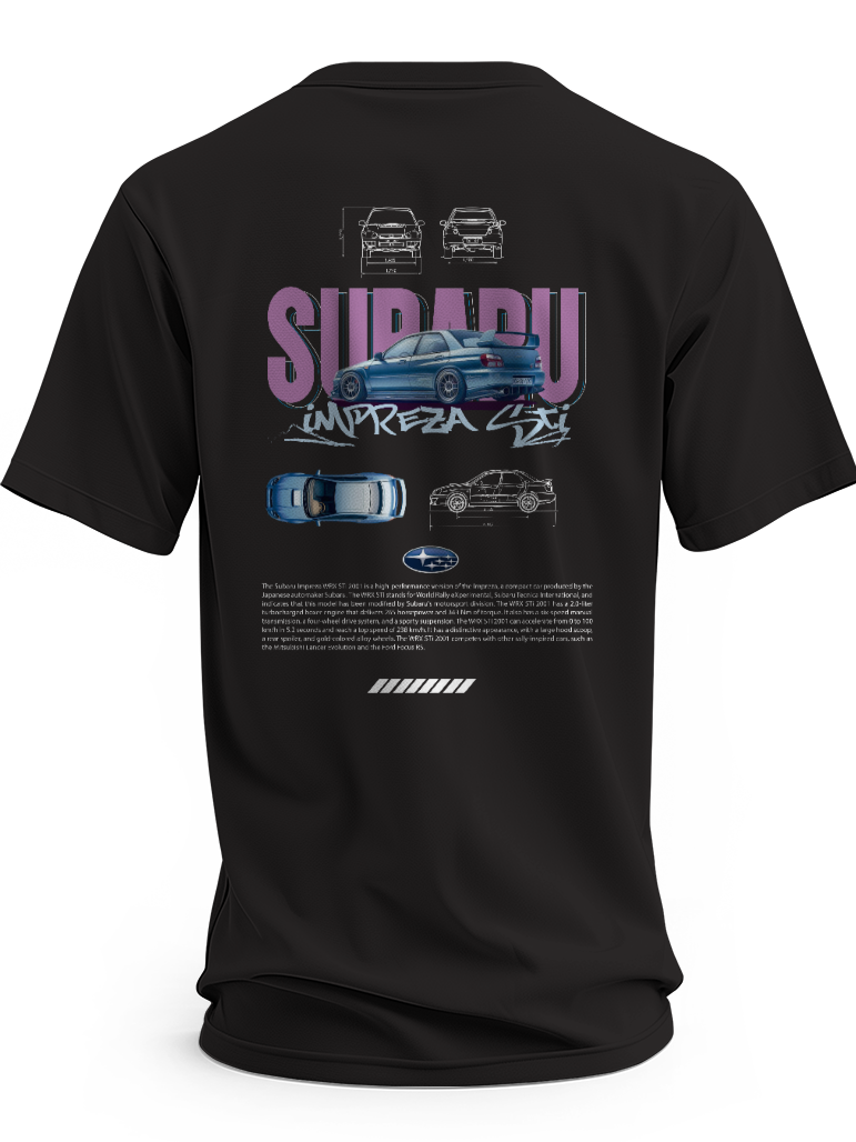 Koszulka męska Subaru Impreza sti