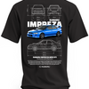 Koszulka męska Subaru Impreza WRX STI