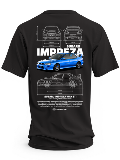 Koszulka męska Subaru Impreza WRX STI