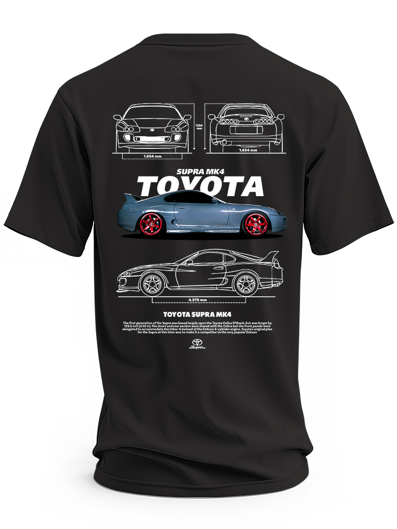 Koszulka męska Toyota Supra MK4 #1