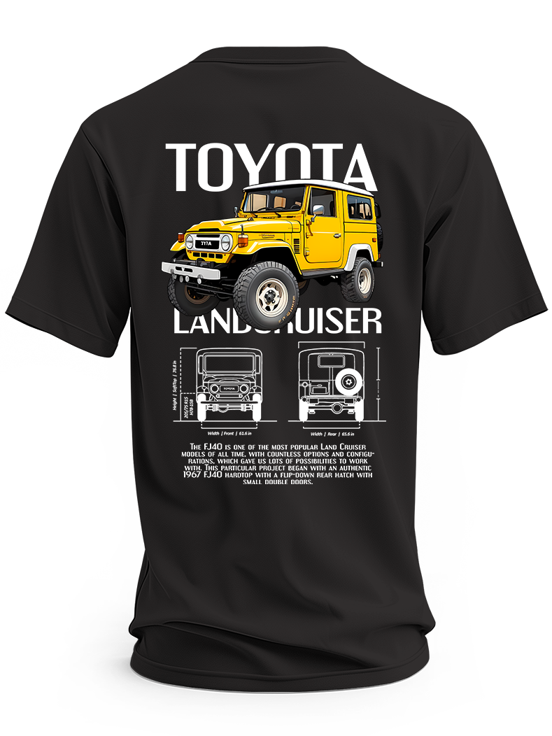 Koszulka męska Toyota Landcruiser #1