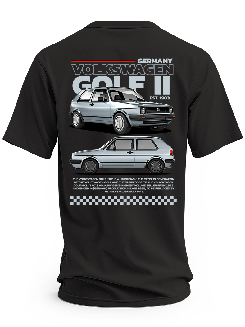 Koszulka męska VW Golf MK2