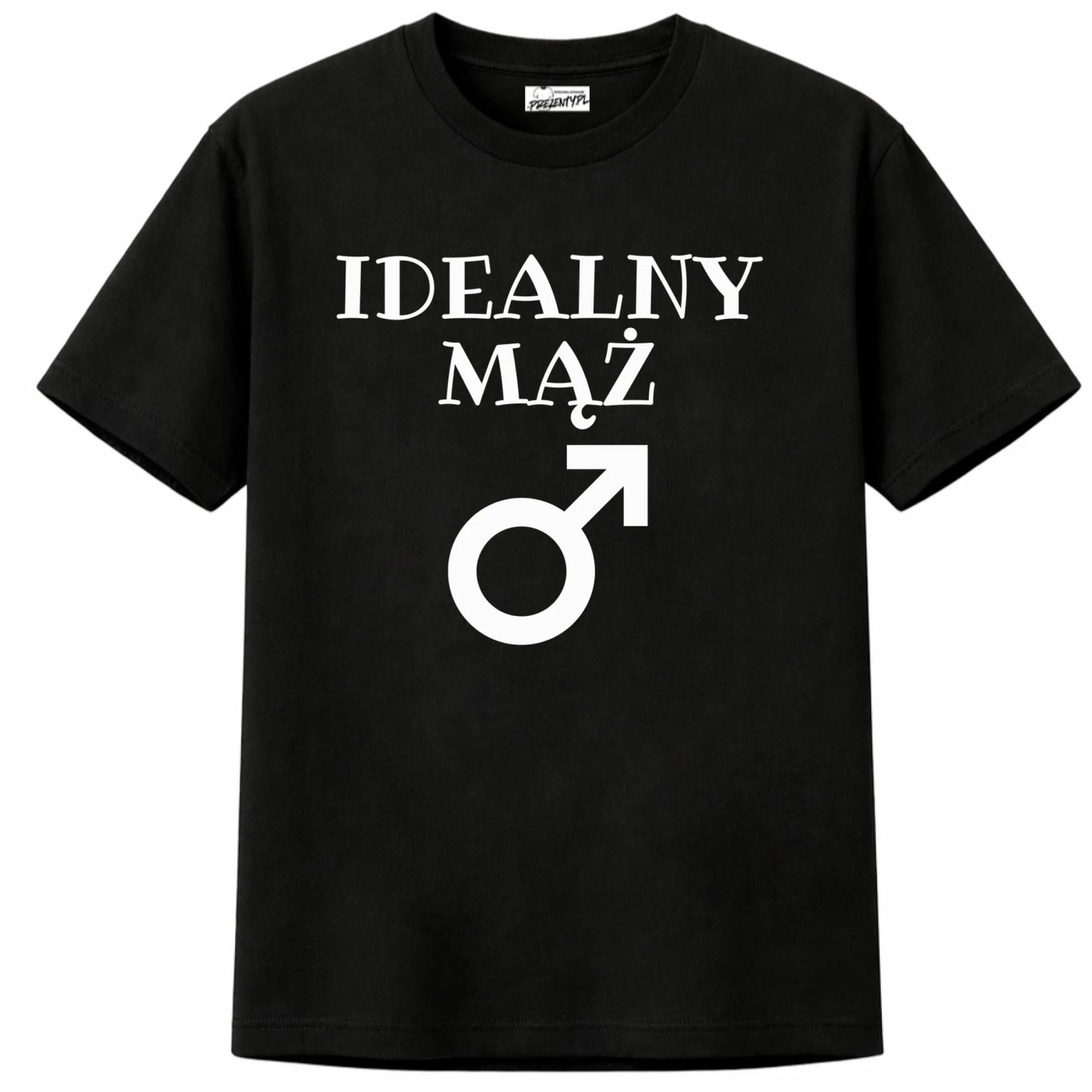 koszulka z nadrukiem idealny maz