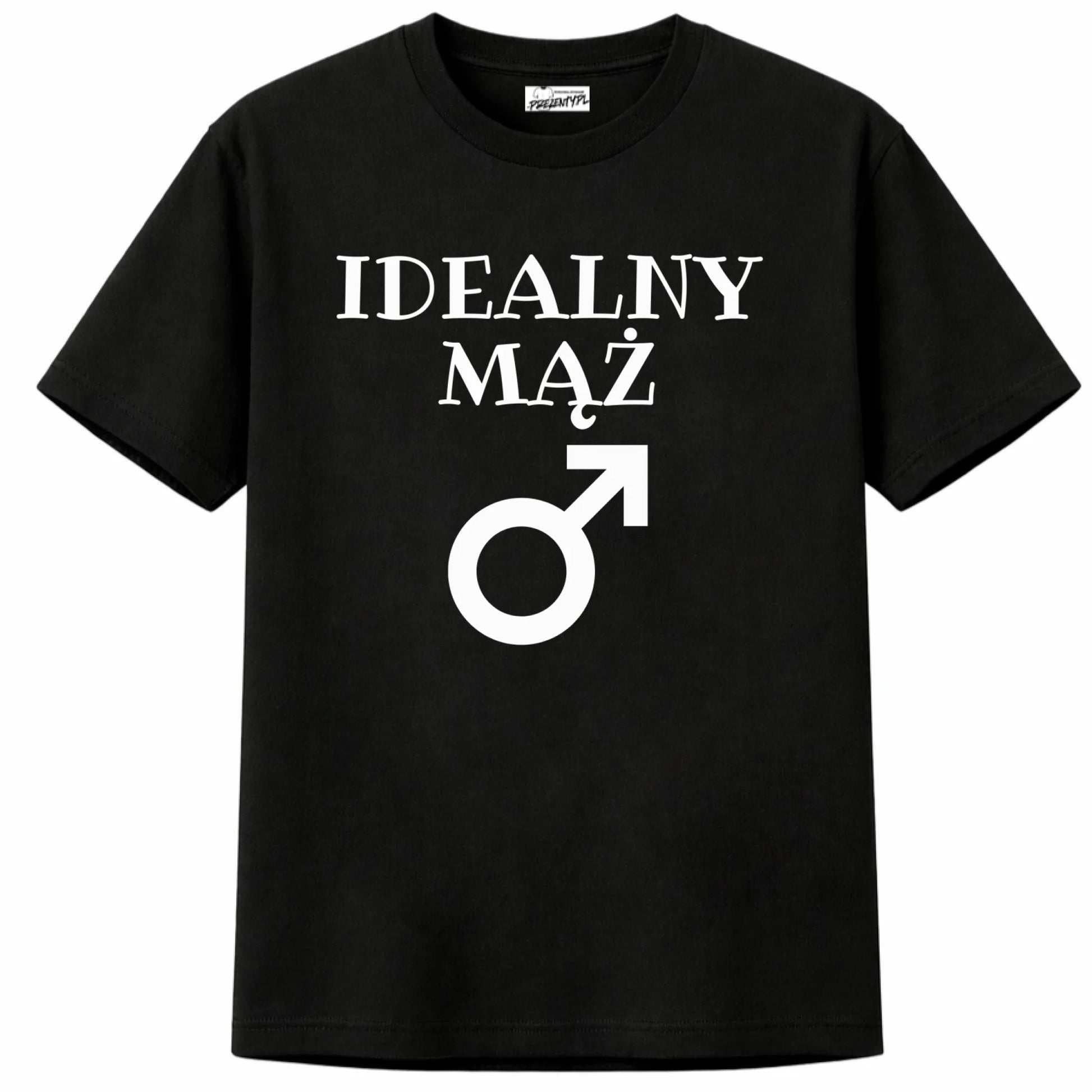 koszulka z nadrukiem idealny maz