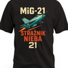Koszulka męska MiG-21  Strażnik Nieba PRL
