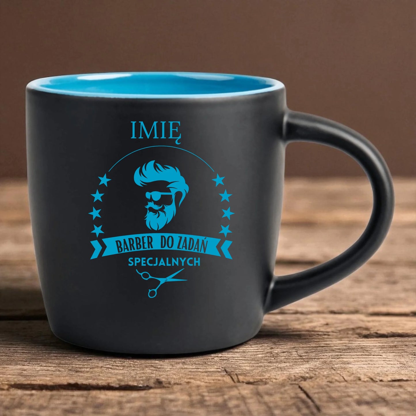 Kubek barbera z grawerem – idealny prezent dla barbera