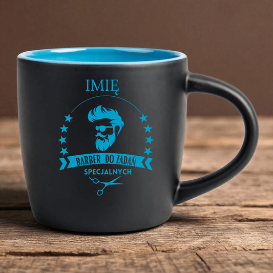 Kubek barbera z grawerem – idealny prezent dla barbera