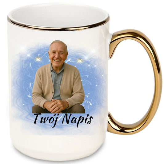 Kubek dla dziadka 440 ml | Personalizowany kubek w różnych kolorach