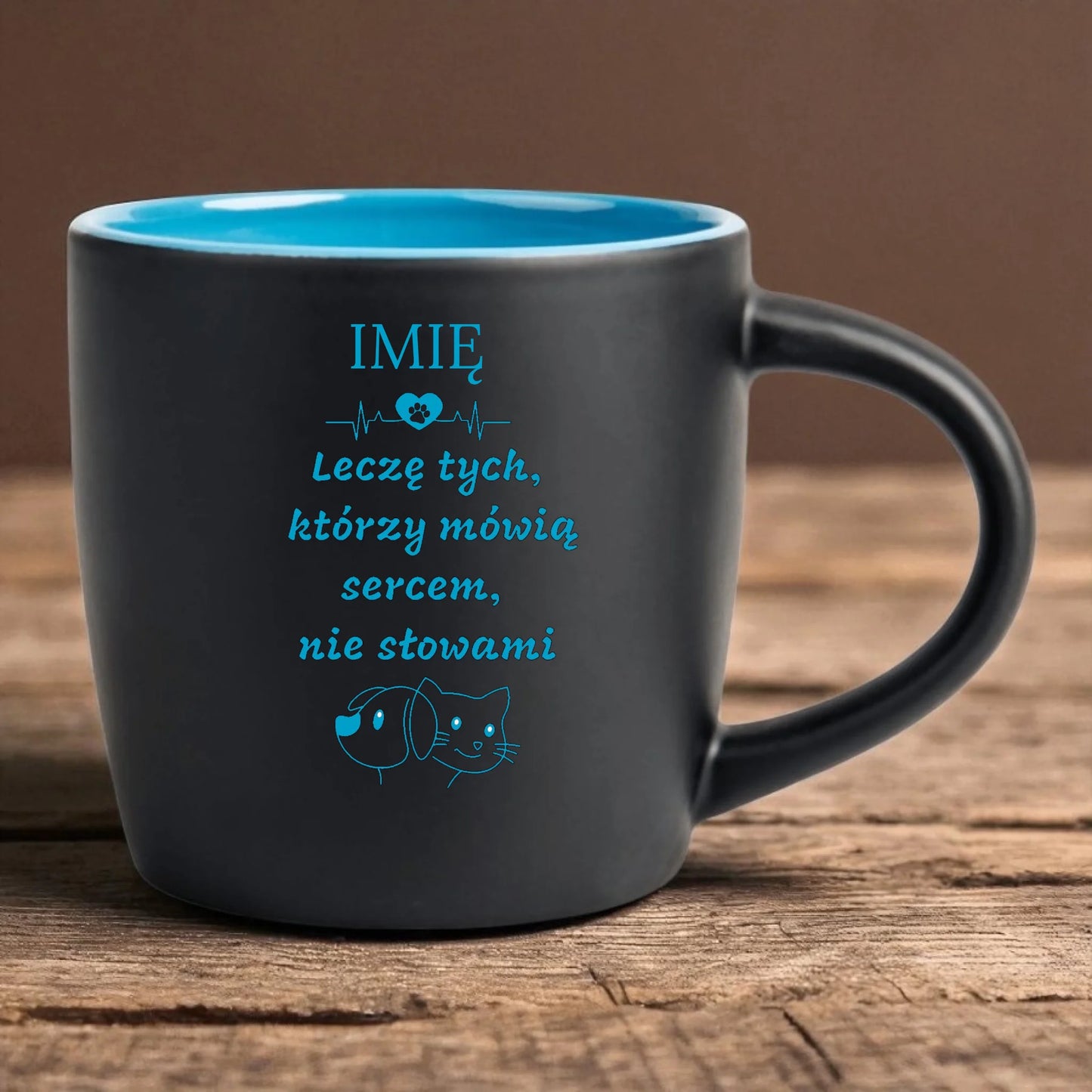 Kubek weterynarza z grawerem – prezent dla weterynarza