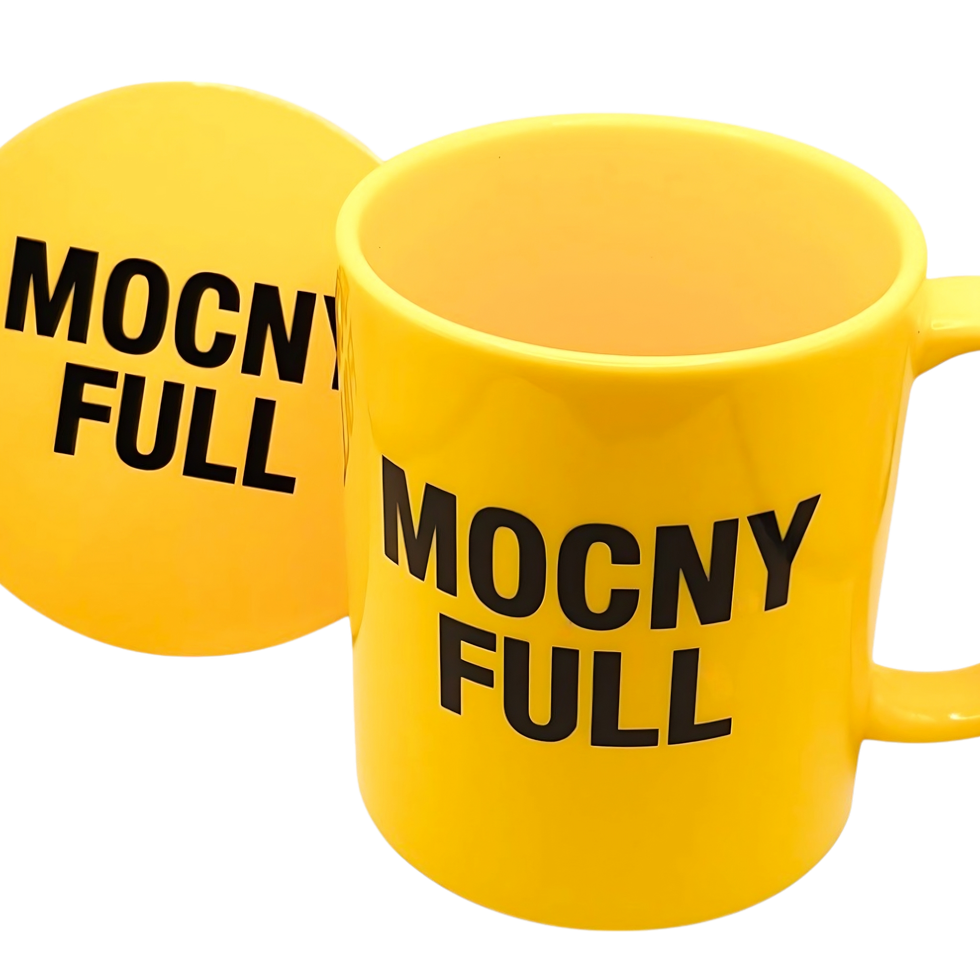 kubek mocny full + podkładka świat według kiepskich