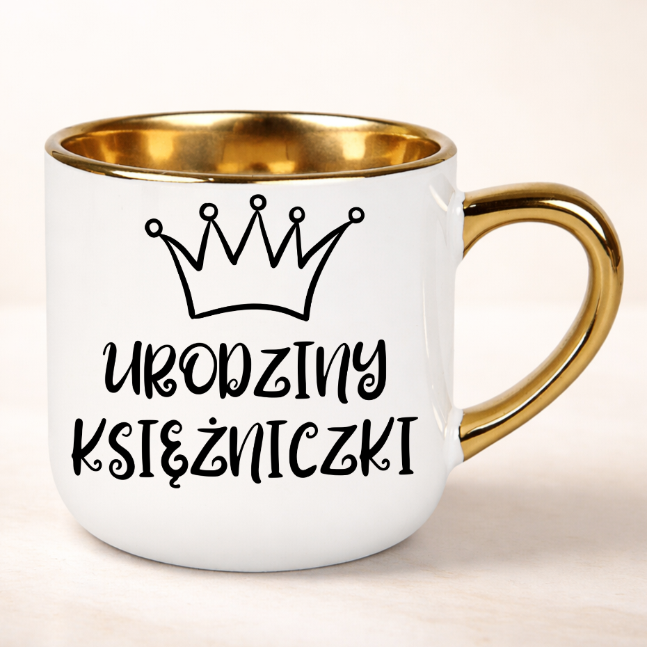 Kubek na prezent urodziny księżniczki