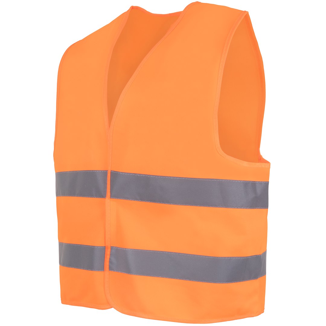 Kamizelka ostrzegawcza odblaskowa Pomarańczowa BHP
