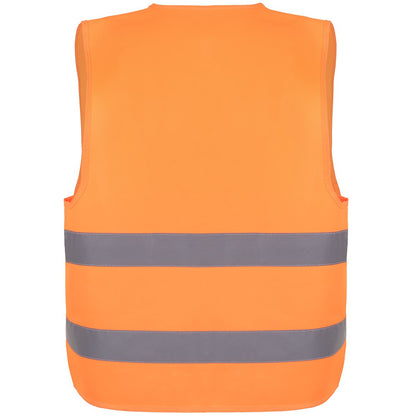 Kamizelka ostrzegawcza odblaskowa Pomarańczowa BHP