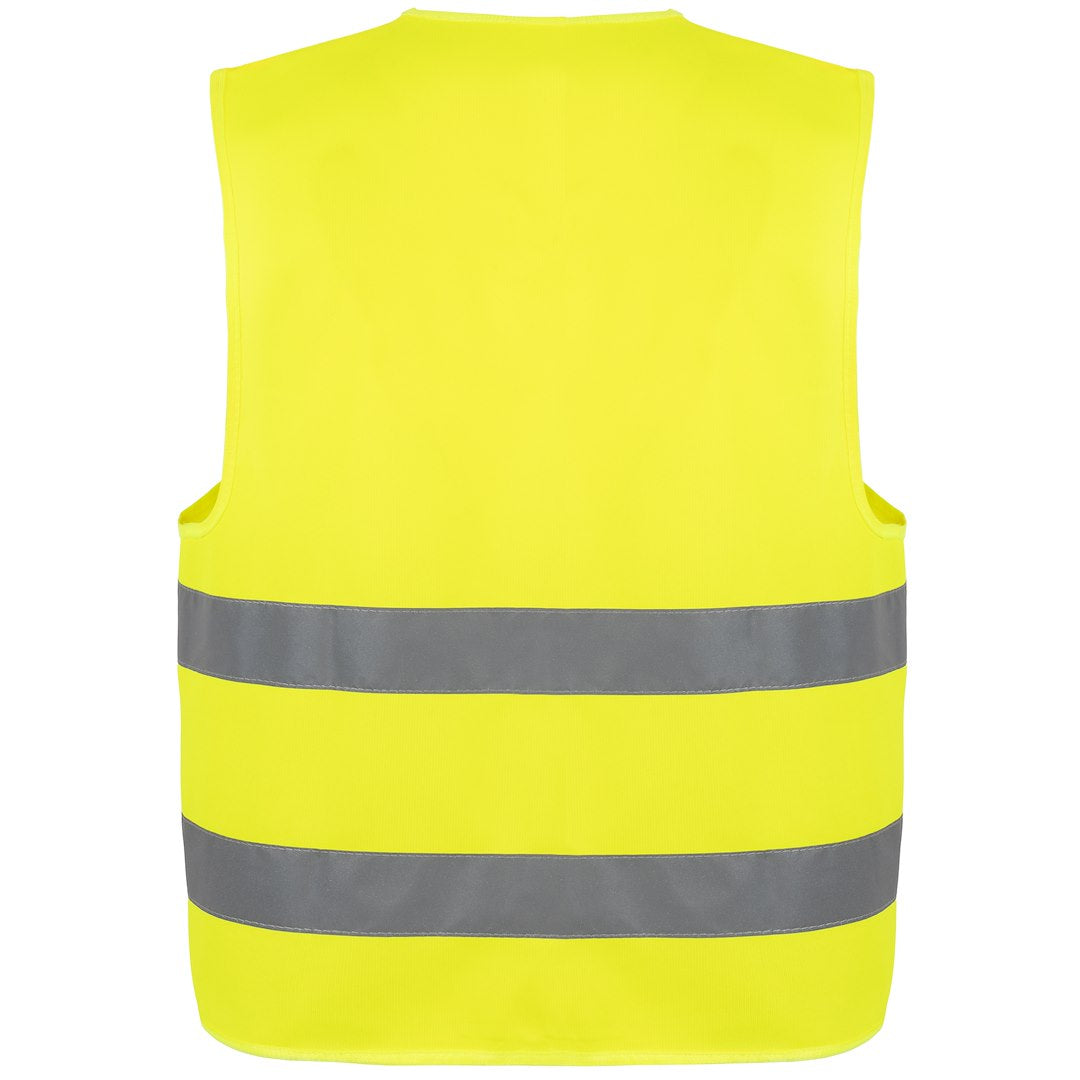 Kamizelka ostrzegawcza odblaskowa żółta BHP