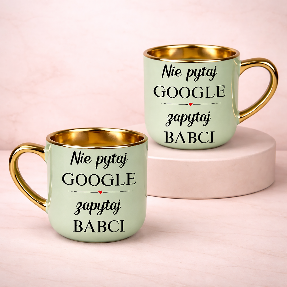 Prezent dla babci z nadrukiem nie pytaj google zapytaj babci