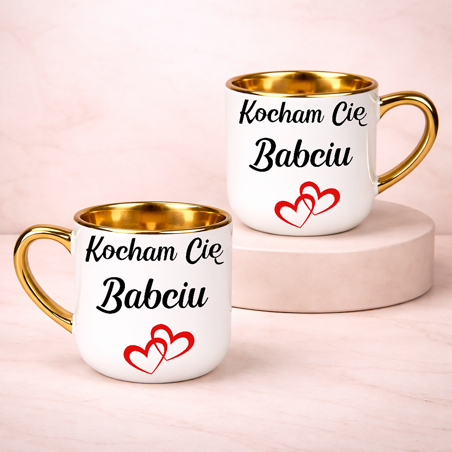 Kubek dla babci z napisem kocham cię