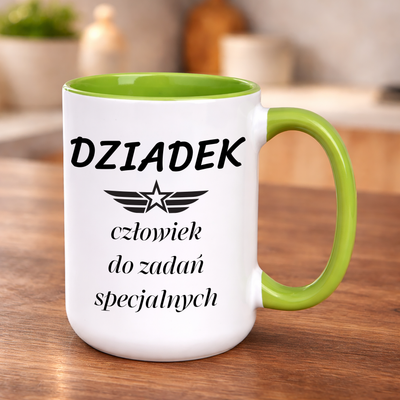 Prezent na dzień dziadka kubek dziadek do zadań specjalnych