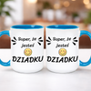 Prezent dla dziadka kubek z napisem super że jesteś