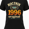 Koszulka damska na 30. urodziny dla kobiety z nadrukiem rocznik 1996&nbsp; oryginał