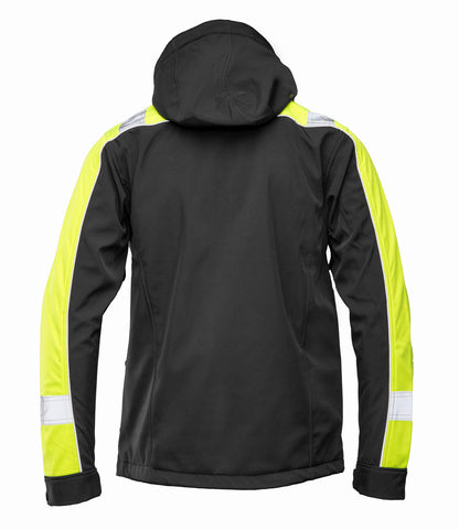 SEVEN_KINGS RIVAL SOFTSHELL RIVAL CZARNY/ŻÓŁTY