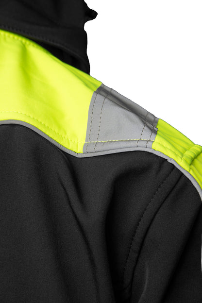 SEVEN_KINGS RIVAL SOFTSHELL RIVAL CZARNY/ŻÓŁTY